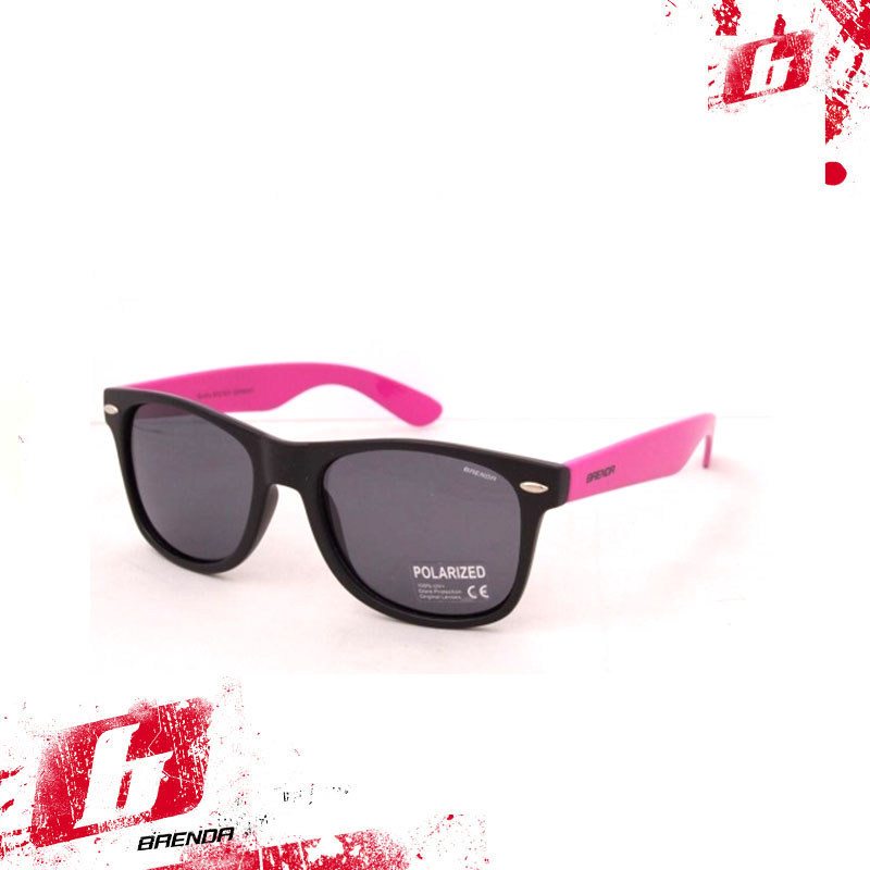 Солнцезащитные очки BRENDA A501L-mat-black-smoke-pink купить в интернет магазине, модель в наличии, описание, характеристики, фото на сайте